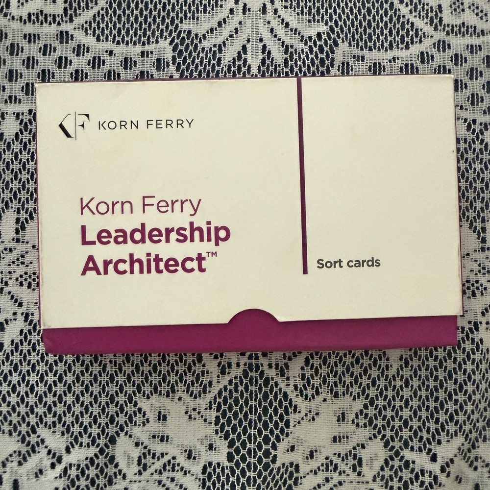 Korn Ferry LEADERSHIP ARCHITECT Sort Card Deck